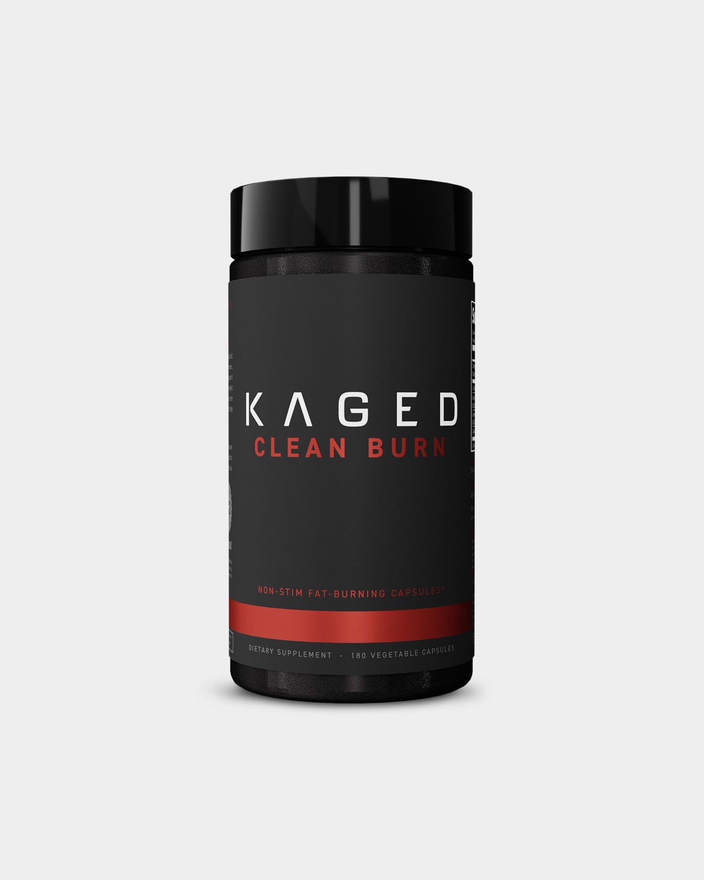 Kaged CLEAN BURN Fat Burner Supplement - Natural Weight Loss Pills for Men & Women - Boost Metabolism & Energy - Ideal for Gym, Workout & Active Lifestyle