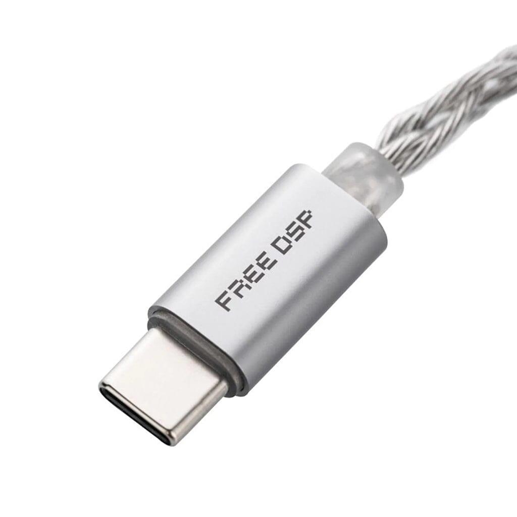 Moondrop Free DSP USB-C IEM Cable - High-Quality Audiophile Earphone Cable with Digital Signal Processing | Perfect for Music Lovers, Gamers & Studio Monitoring