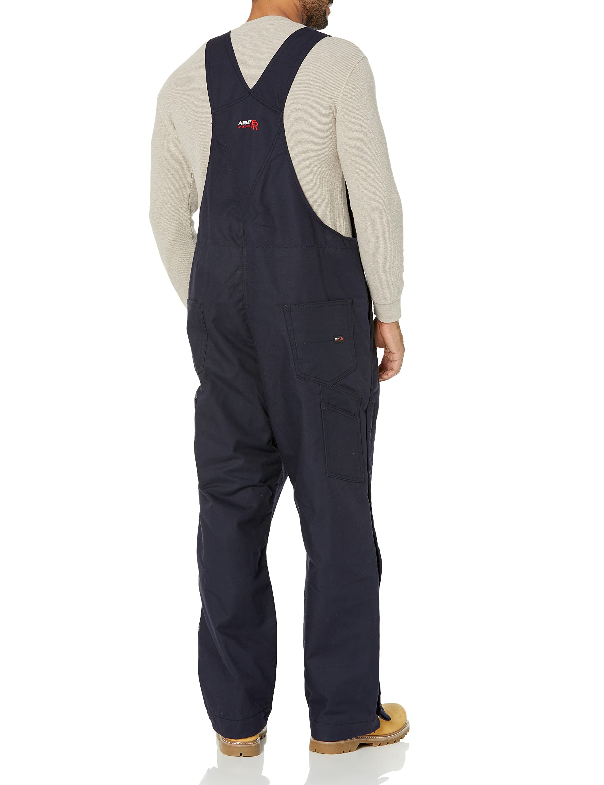 ARIAT Fire Resistant Insulated Overall 2.0 Bib - Navy XX-Large 30 - Durable Workwear for Oilfield & Construction