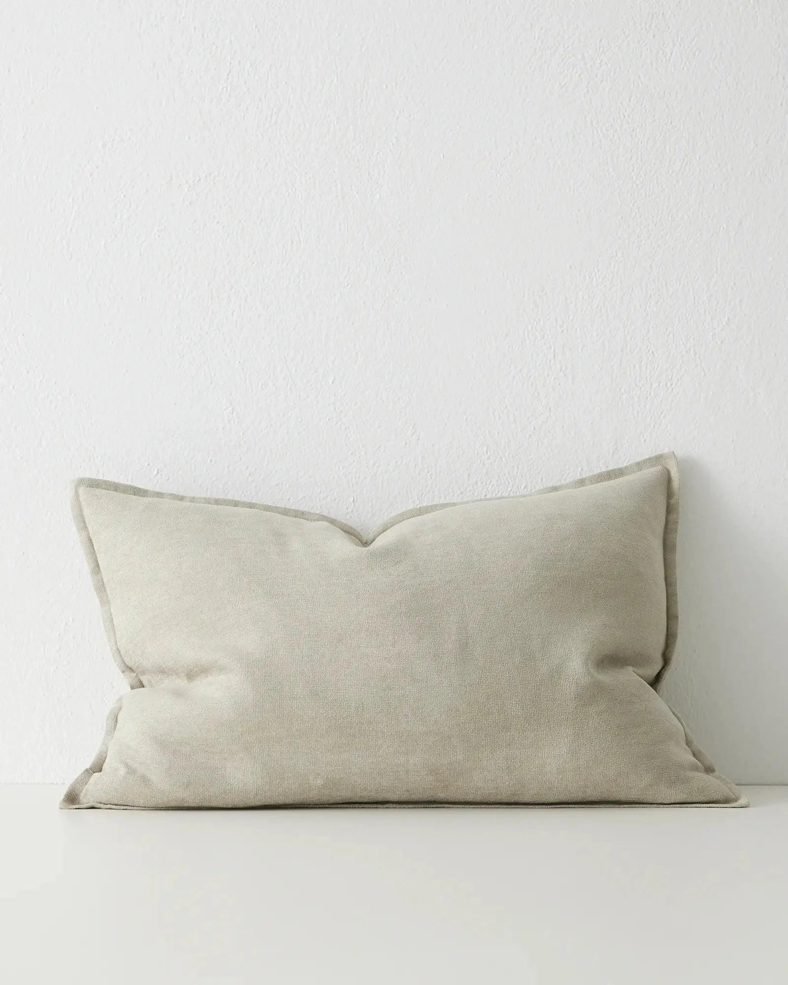 Fiore Cushion Sage - Soft Decorative Throw Pillow for Sofa, Bed & Home Decor | Eco-Friendly Cotton Cover | Boho Chic Living Room Accent
