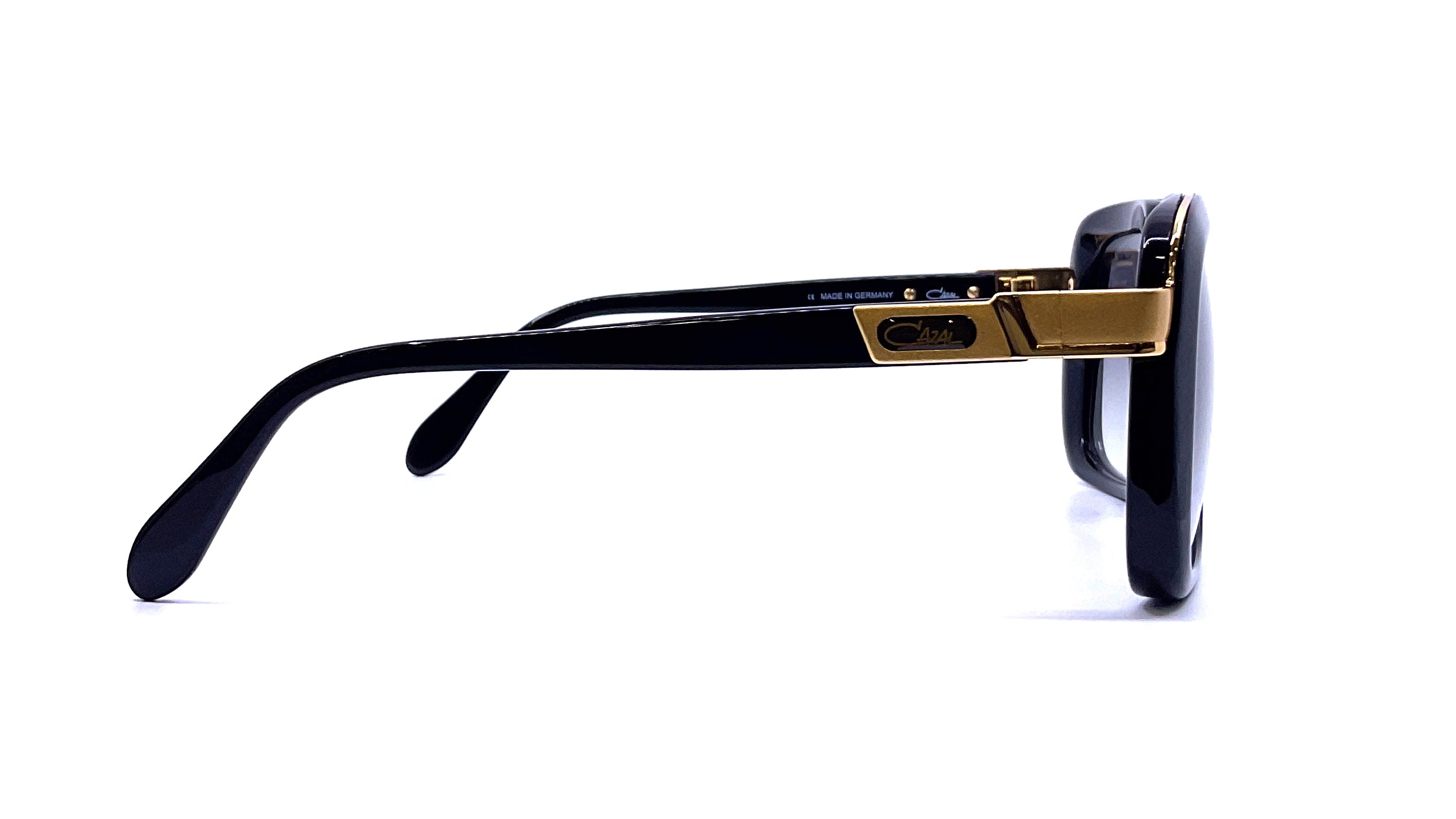 Cazal 616 Sunglasses - Black/Gold Aviator Style for Men & Women - Perfect for Outdoor Activities, Driving, and Fashion Accessories