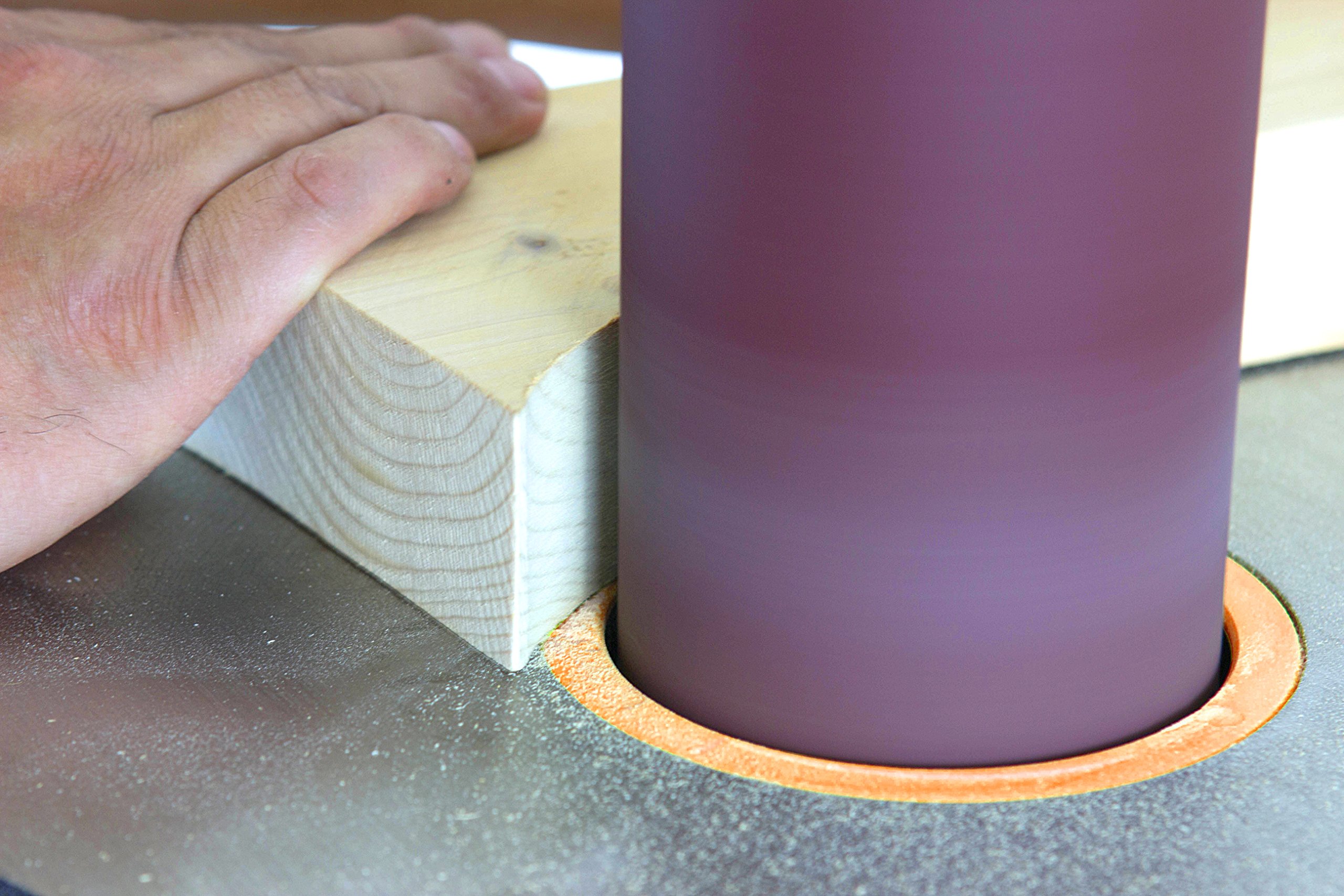 Shop Fox Oscillating Spindle Sander with 6 Assorted Grit Sanding Sleeves - Woodworking Power Tool for Smoothing Curves & Contours - Perfect for DIY Projects, Furniture Making & Crafting