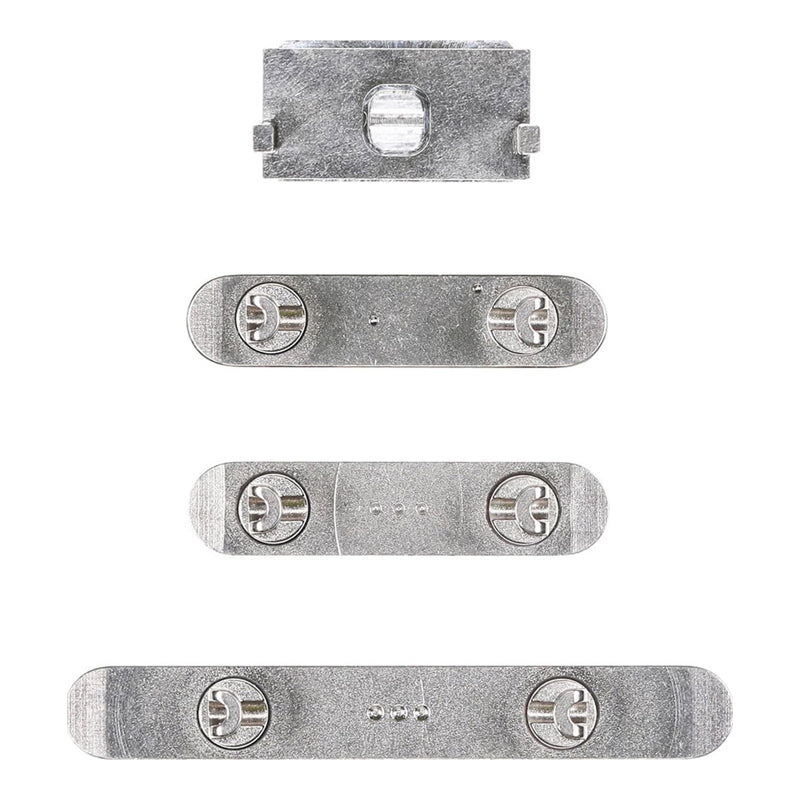Original iPhone 13 Pro/13 Pro Max Replacement Side Buttons (4-Piece Set) - Volume, Power & Mute Keys - Perfect for DIY Phone Repair & Maintenance