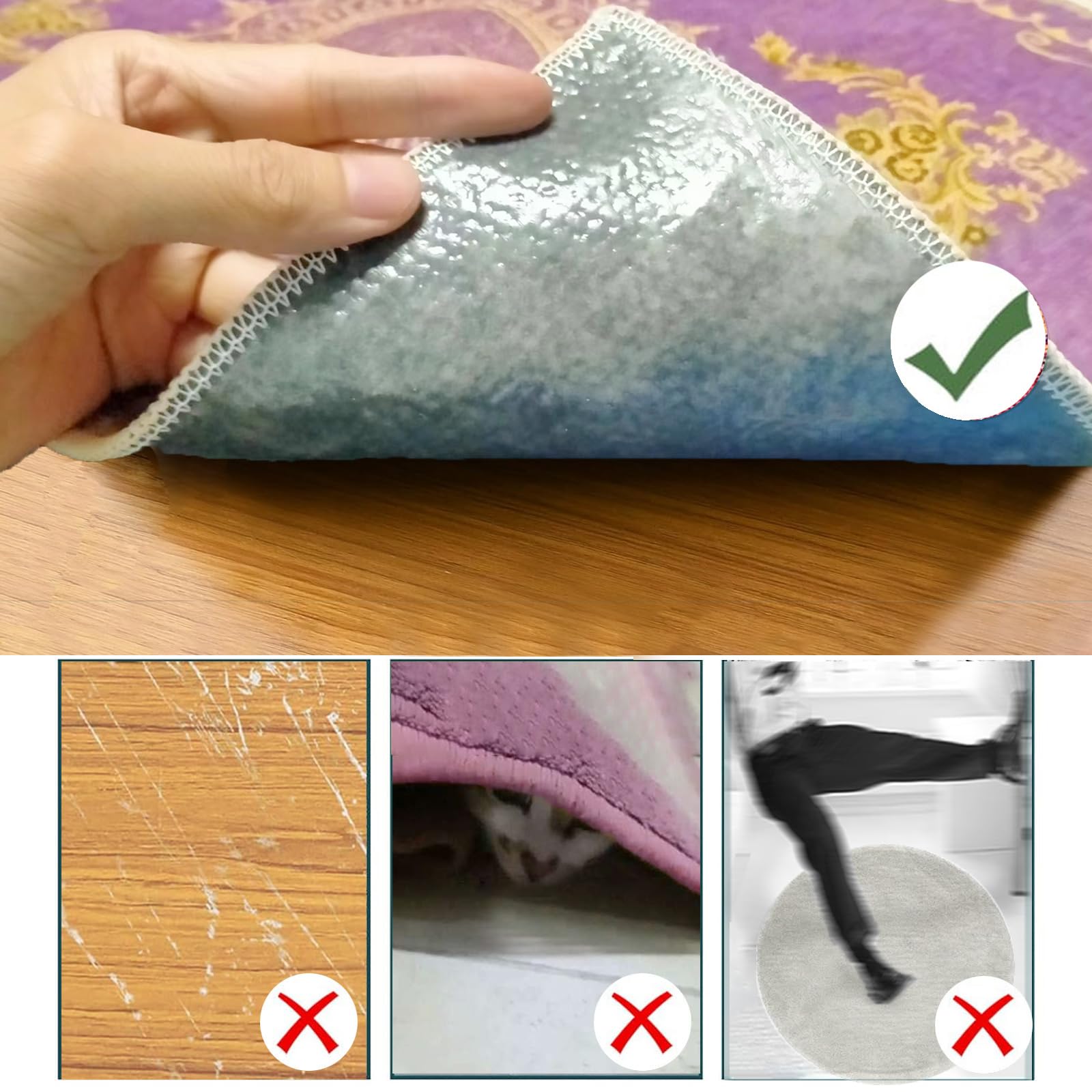 Premium Office Chair Mat for Hardwood Floors - 36