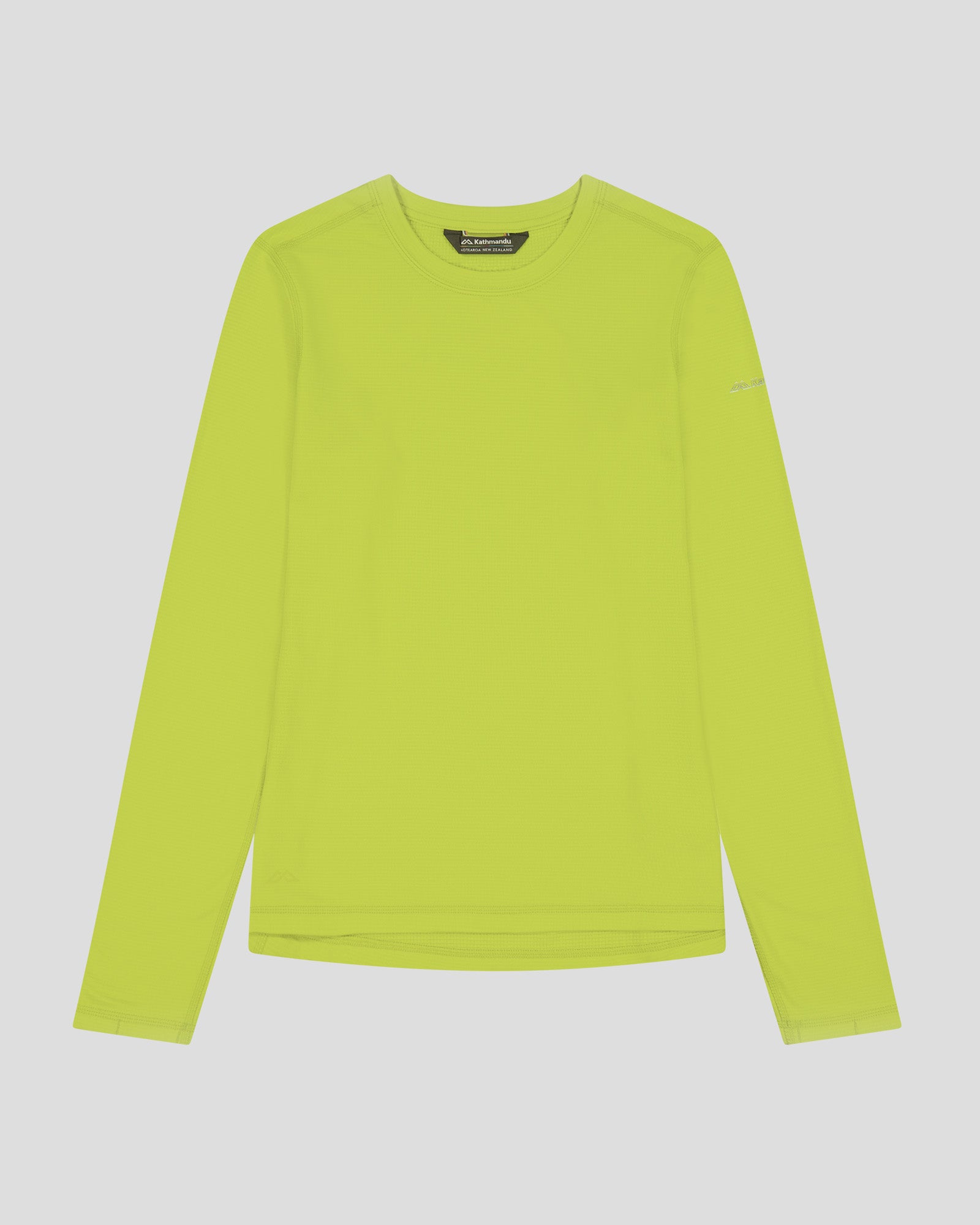 Women's Seeker Fleece Long Sleeve Top - Soft Thermal Pullover for Hiking & Outdoor Activities - Bright Moss Color
