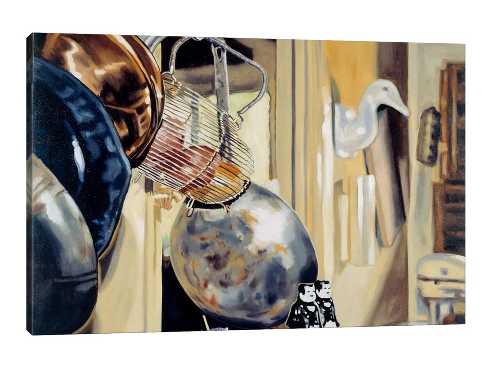 Vintage Kitchen Wall Art Set - 28x40 Inches Canvas Painting for Dining Room Decor, Retro Kitchen Pictures & Wall Decor, Perfect for Farmhouse, Rustic, or Vintage Style Home Décor - Ideal for Kitchen, Dining Room, and Cafe Wall Decoration