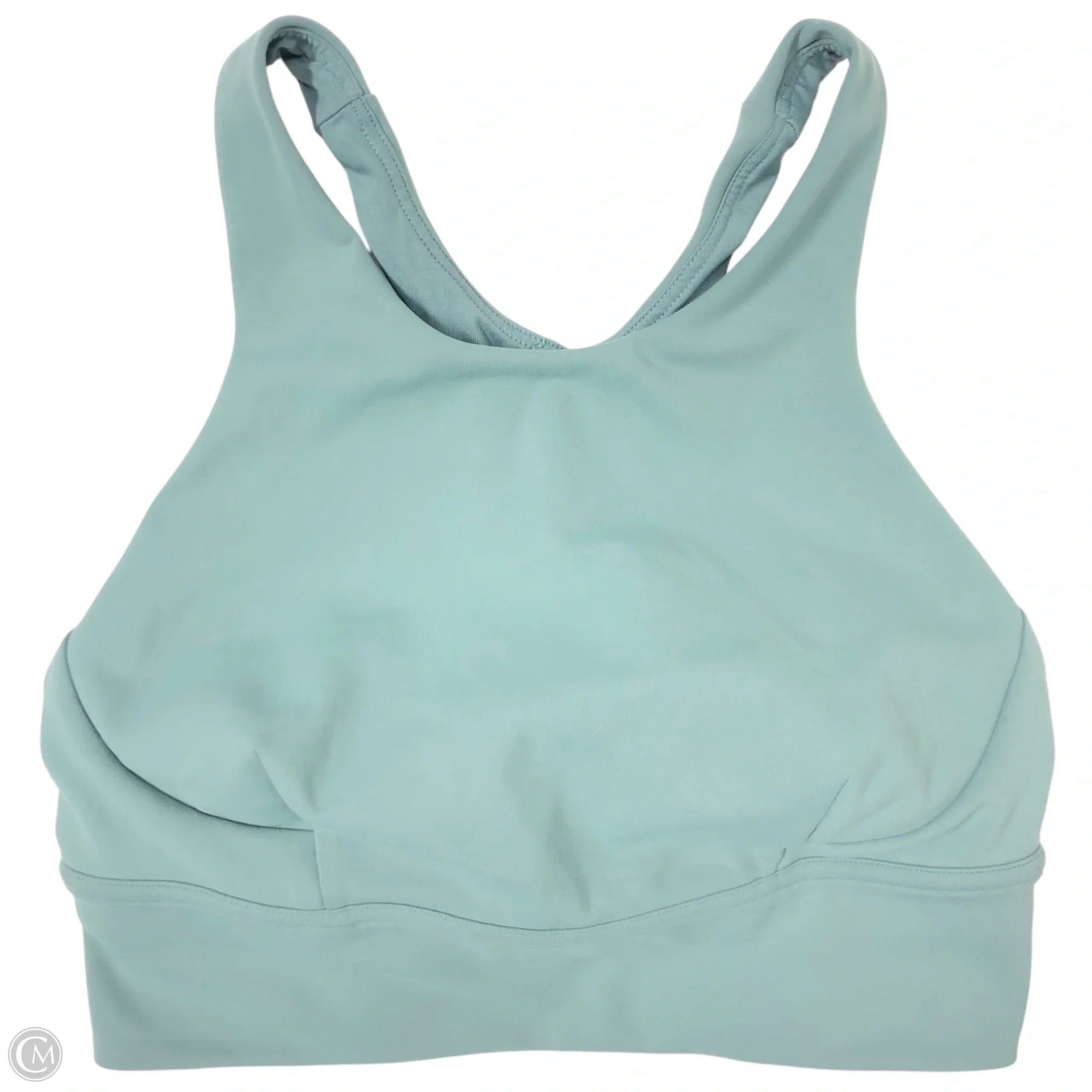 Lululemon Green Athletic Sports Bra Size 6 - High Support Workout Top for Running, Yoga & Gym