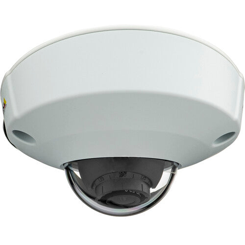 Axis Communications P3905-R Mk II 1080p Outdoor Dome Security Camera with RJ45 Network Connection - Weatherproof Surveillance for Home & Business Security