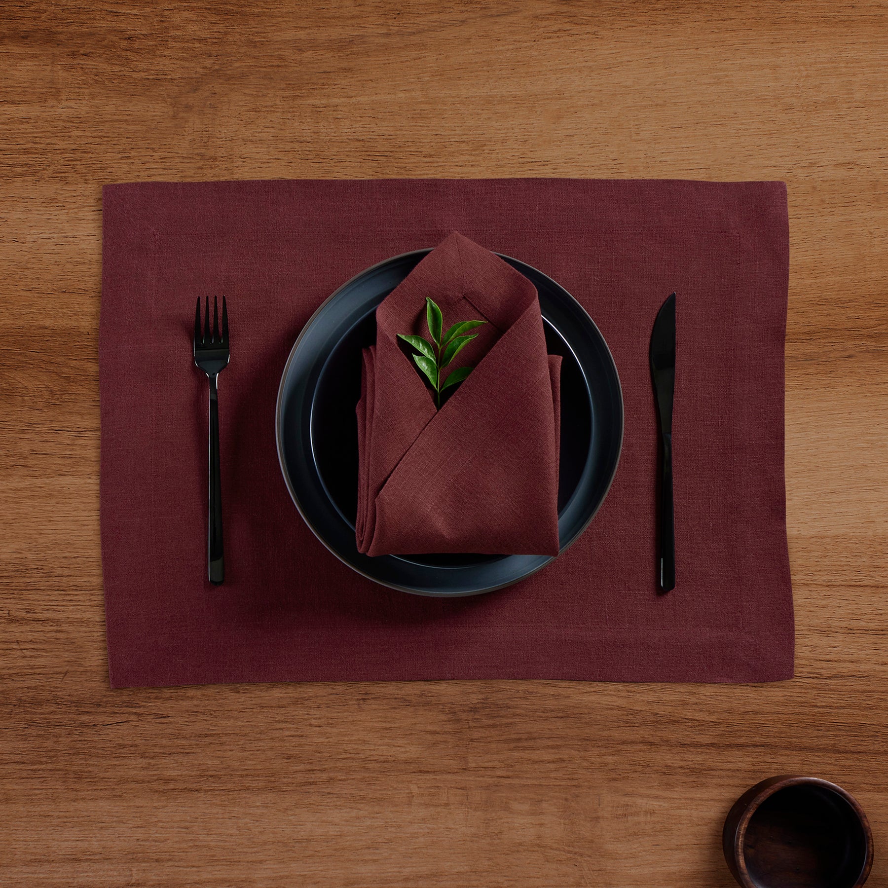 Premium Sonoma Linen Napkins Set of 4 - 100% Natural Cotton Dinner Napkins for Formal Dining, Wedding, and Holiday Table Settings