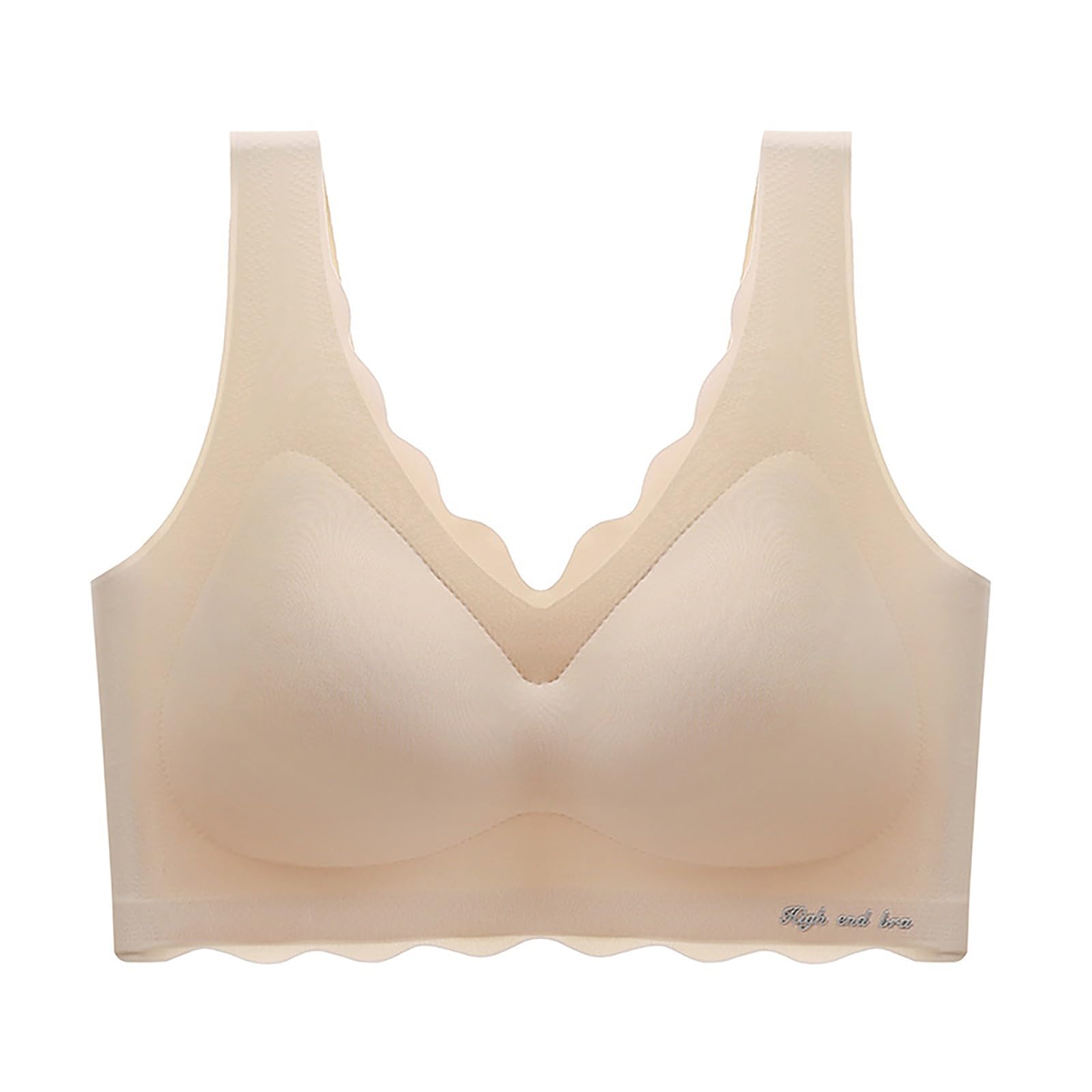Women's Full Coverage V-Neck Cotton Bras with Front Close Button - Ultra Light Comfort for Everyday Wear & Active Lifestyles | 2024 Collection