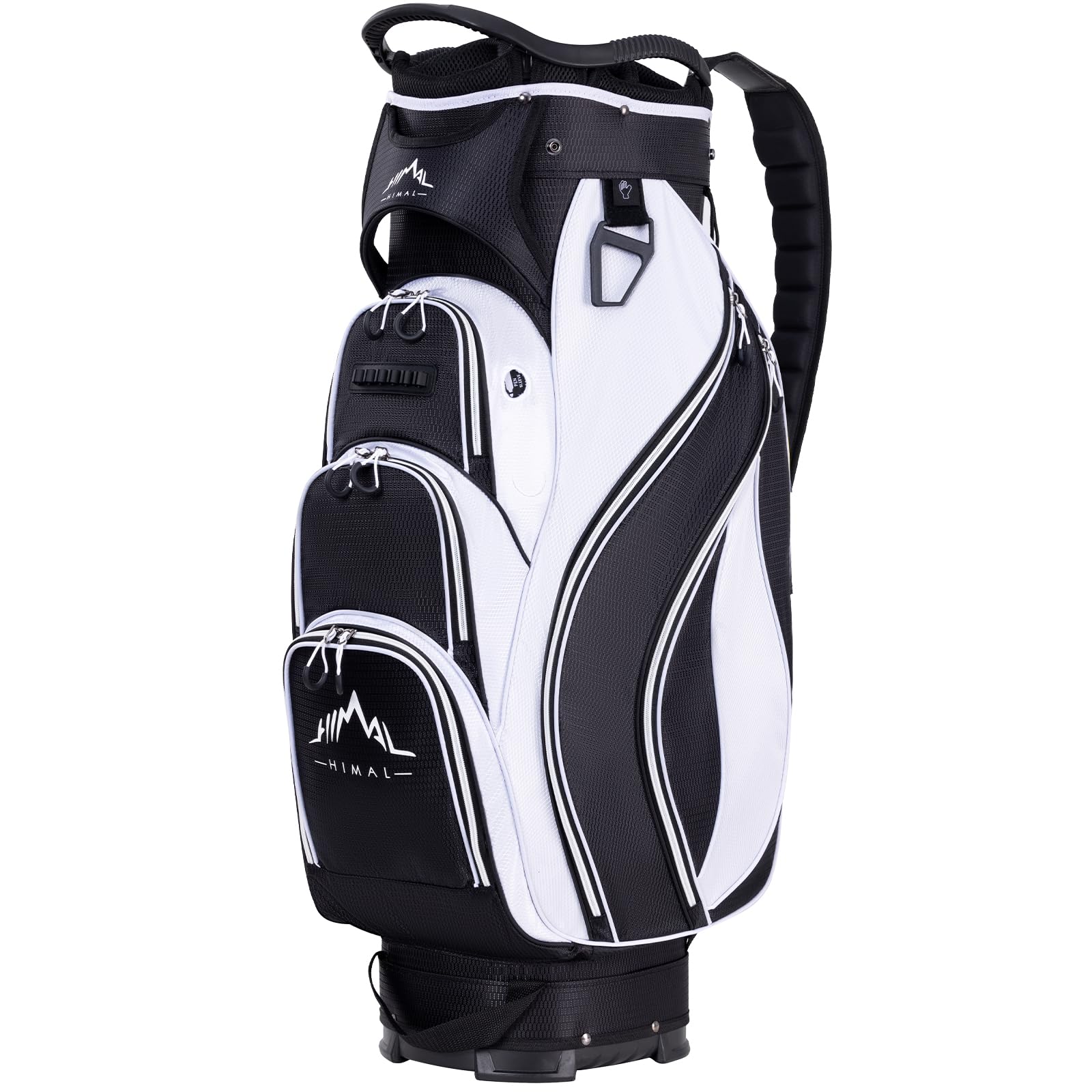 Premium 14-Way Divider Golf Cart Bag with Ample Storage | Durable Men's Golf Bag with Comfortable Handles & Umbrella Holder | Perfect for Club Tournaments, Driving Range & Golf Vacations
