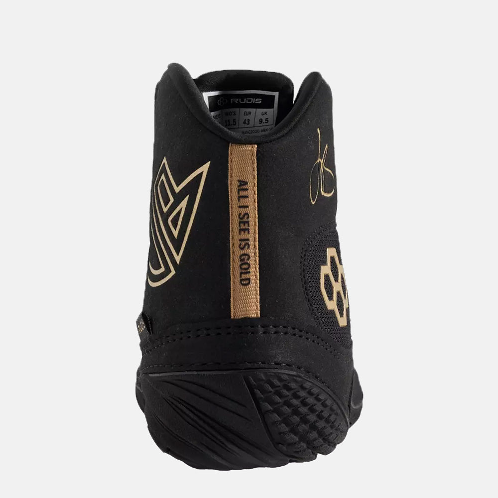 Rudis Jordan Burroughs JB1 Wrestling Shoes - Lightweight & High-Performance for Competition & Training - Perfect for Freestyle, Folkstyle & Collegiate Wrestling Matches