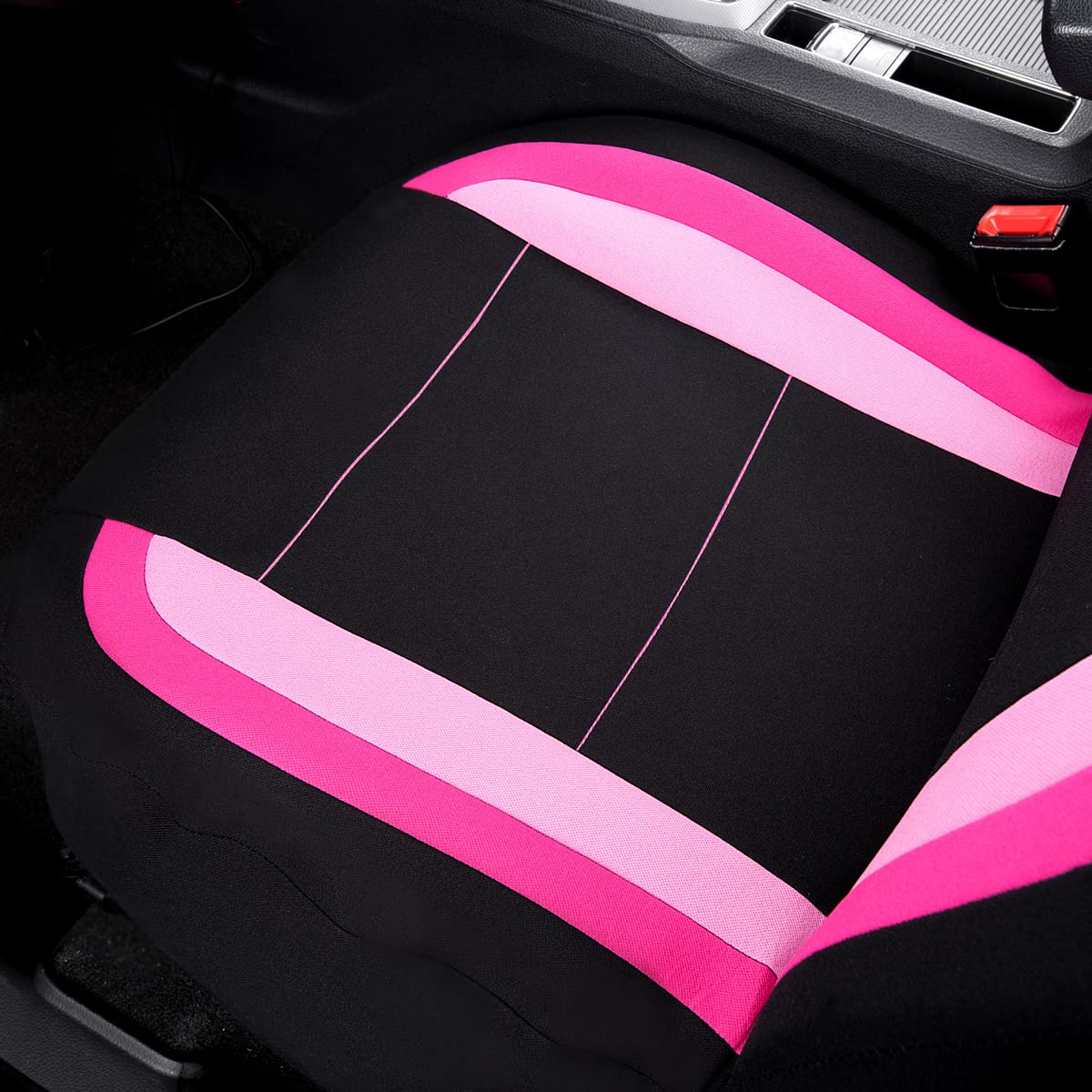 Premium Car Seat Covers for Front Seats & Rear Bench - Universal Fit Polyester Seat Protectors for Cars, Trucks & SUVs | Easy Installation, Split Design for Classic & Modern Vehicles | Perfect for Daily Commute, Road Trips & Family Protection