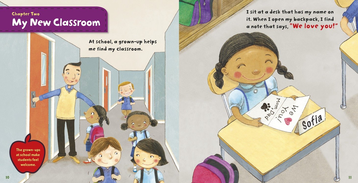 Sofia's First Day of School - Children's Picture Book About School Anxiety & New Experiences | Perfect for Kindergarten Readiness, Back to School Gifts & Classroom Storytime