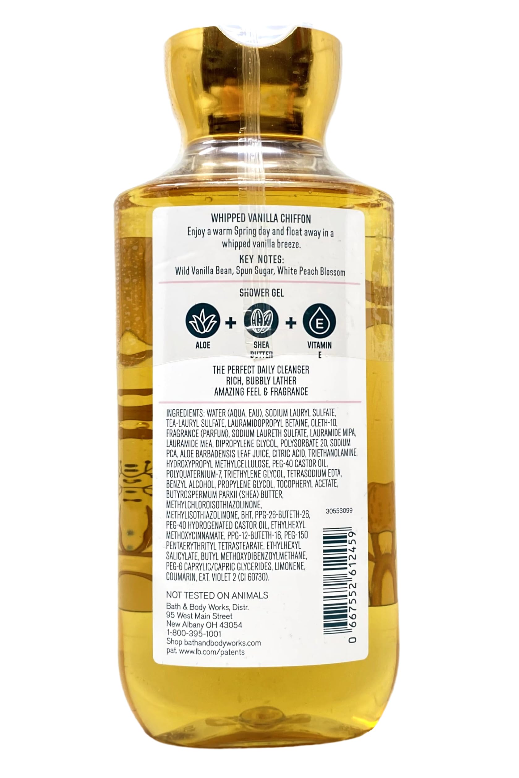 Bath & Body Works Whipped Vanilla Chiffon 4-Piece Gift Set - 2 Shower Gels & 2 Body Lotions with Lavender Dream Bar Soap | Moisturizing Bath Essentials for Women | Perfect for Self-Care, Spa Days & Gifts