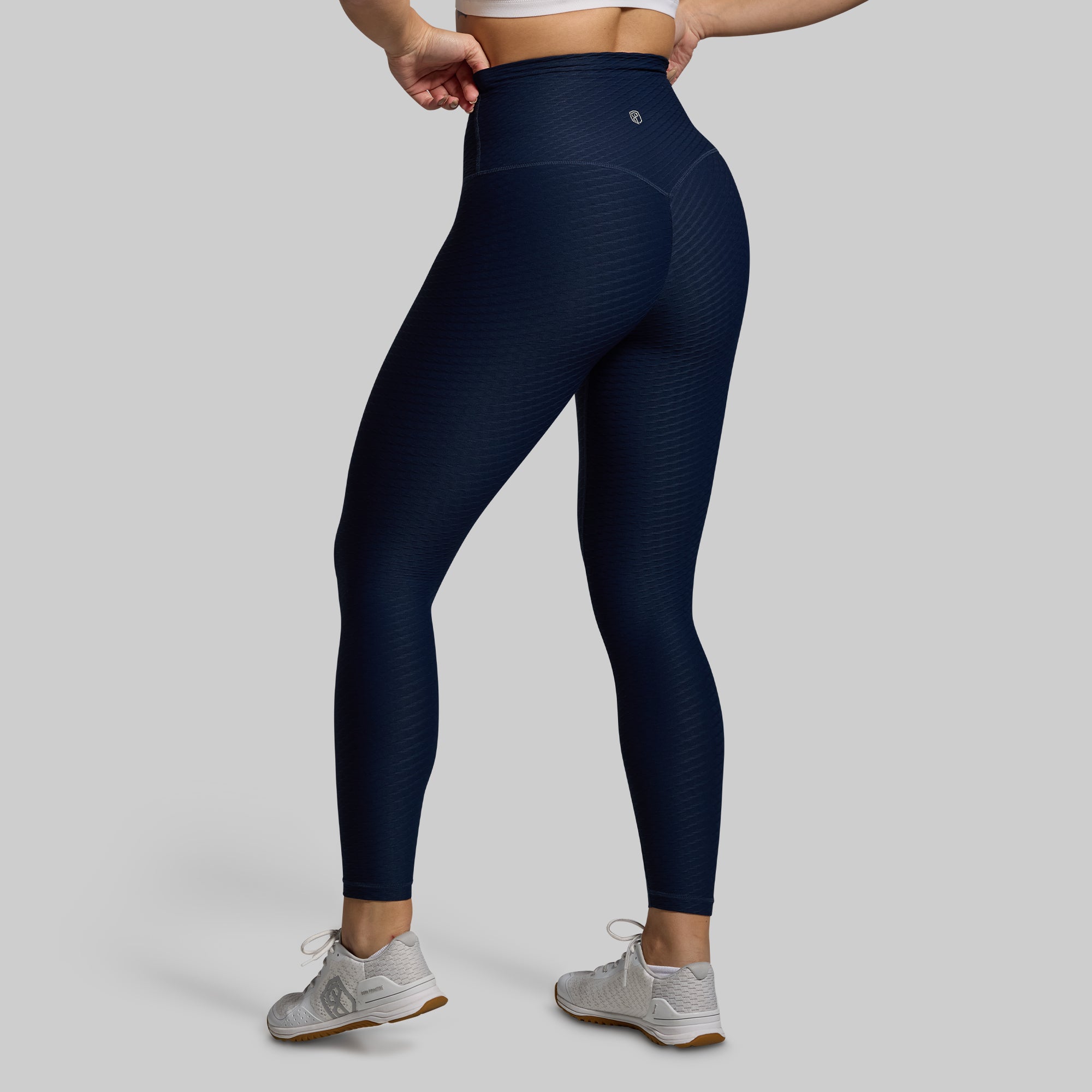 Paragon High-Waisted Yoga Leggings for Women - BP Navy - Comfortable & Stretchy Workout Pants for Gym, Running & Daily Wear