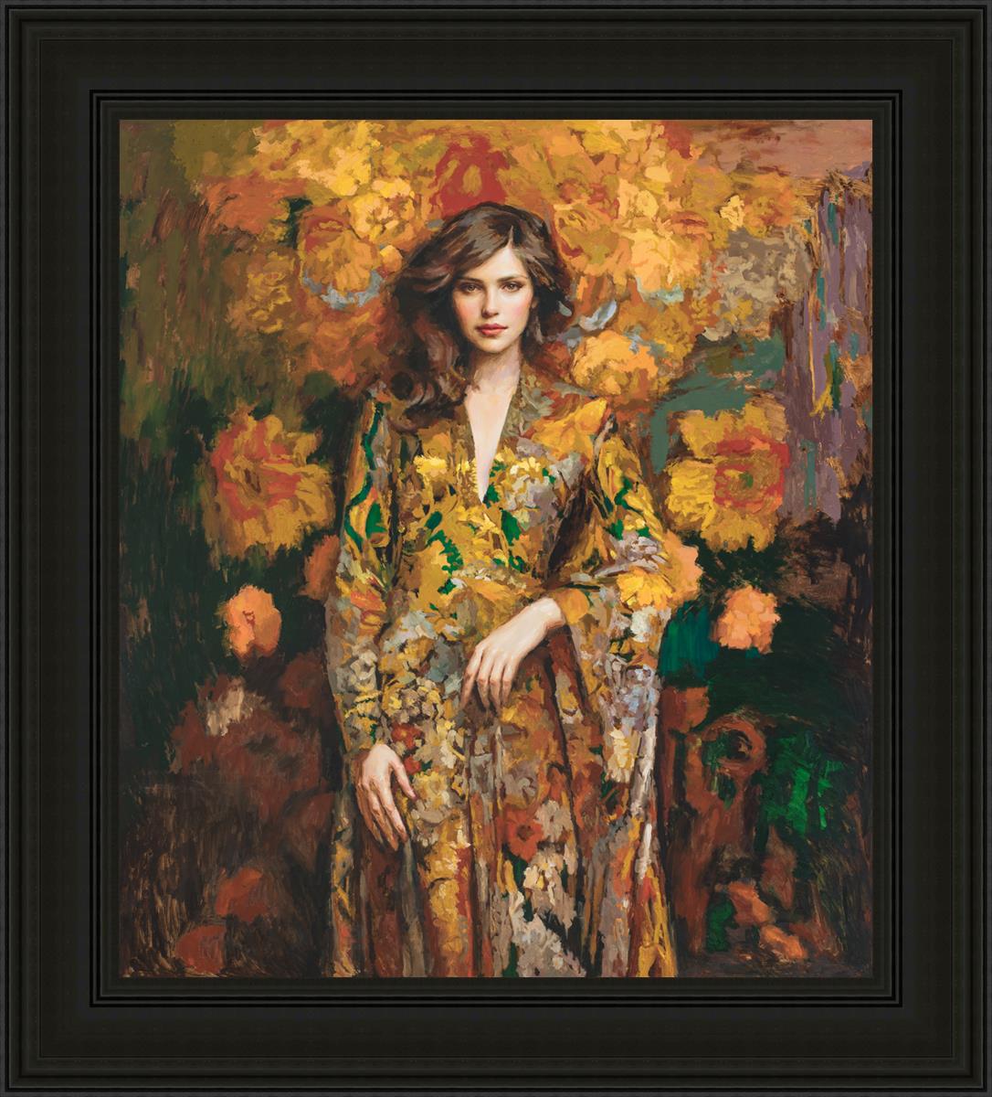 Autumn Glory By Mary Sauer - Beautiful Fall-Themed Art Print for Home Decor | Perfect for Living Room, Bedroom & Office Wall Art