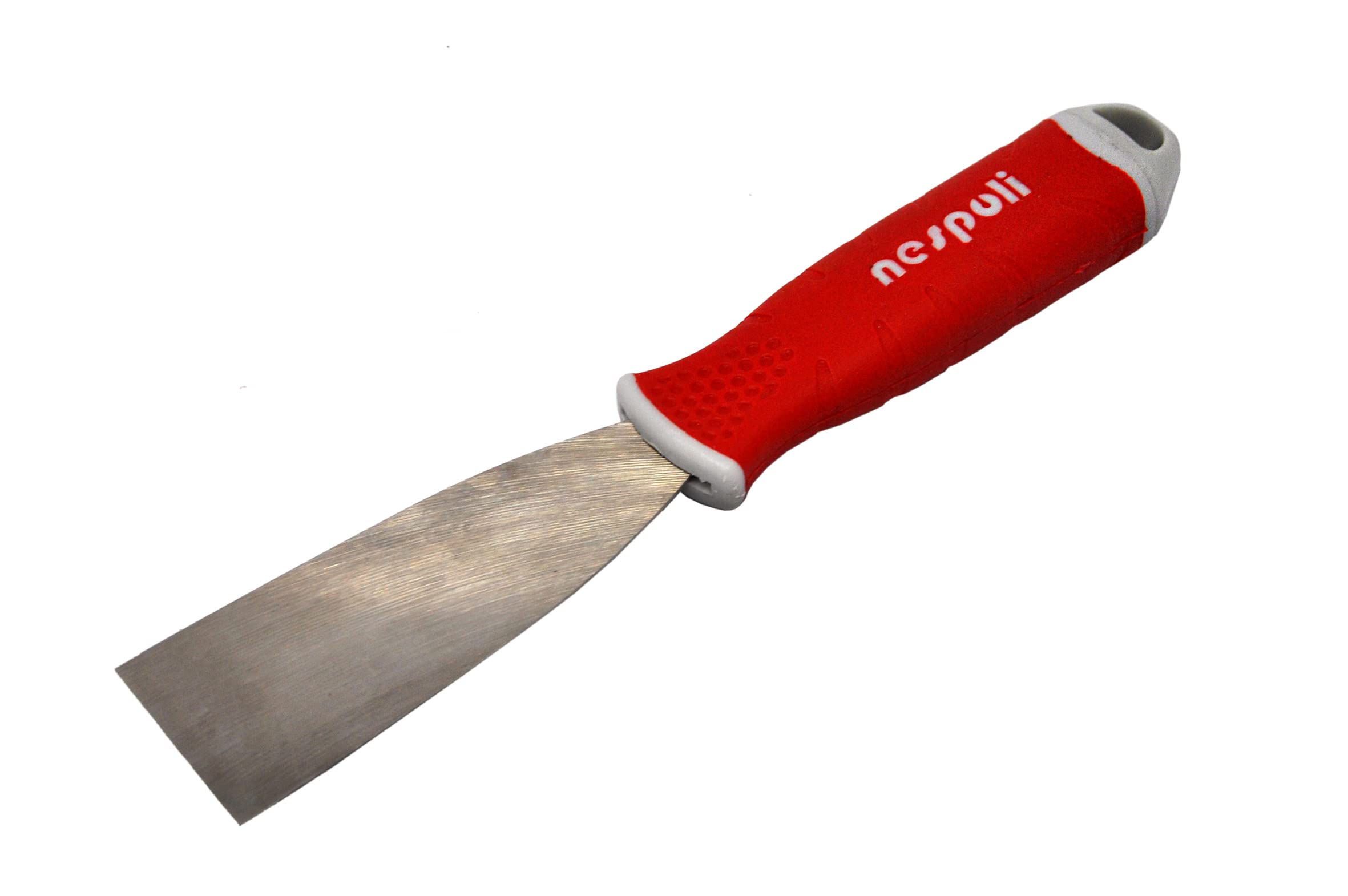 Nespoli 70mm Rubber Handle Putty Knife - Perfect for Drywall Repair, Spackling, and DIY Home Projects