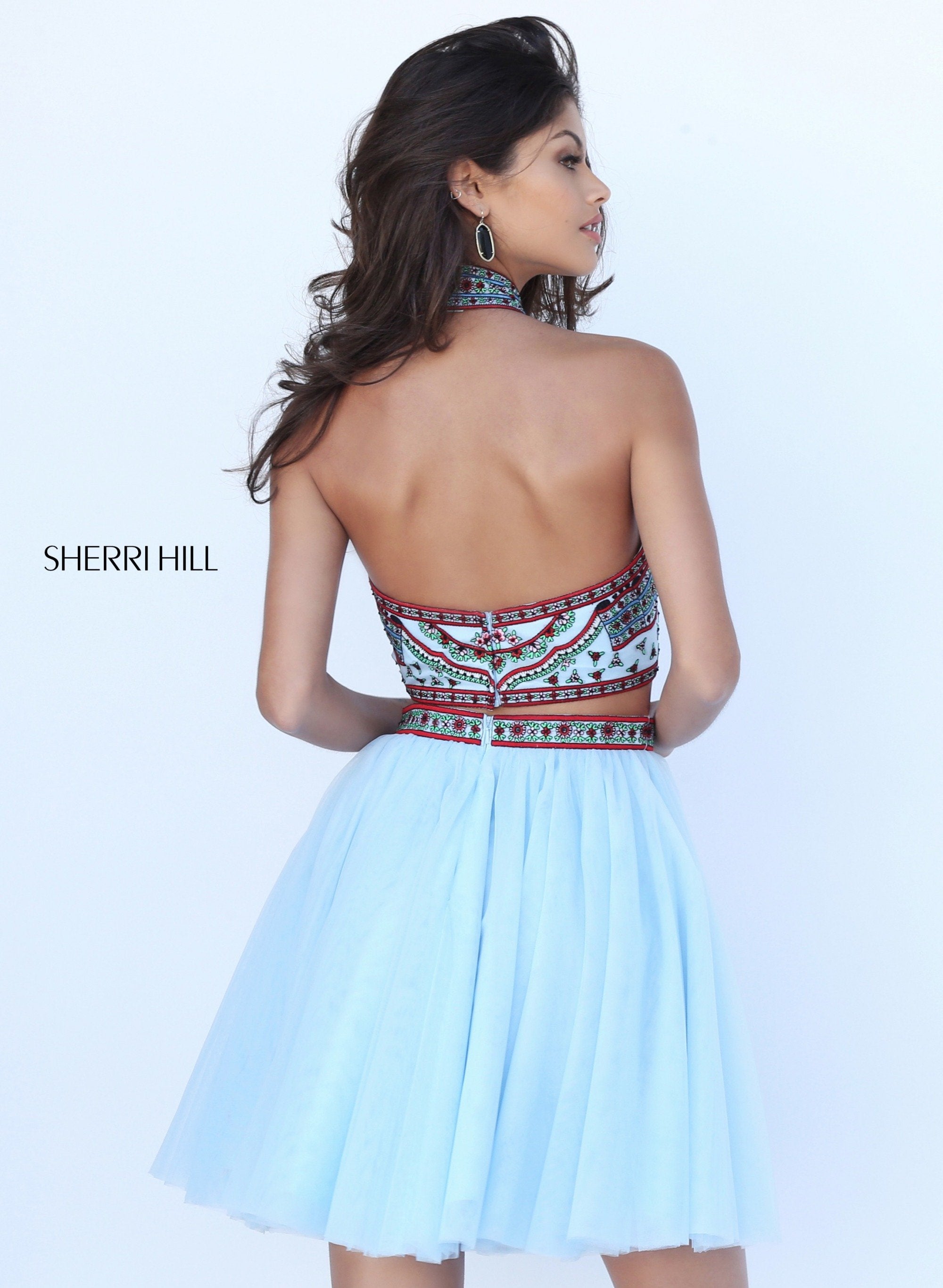 light blue/multi