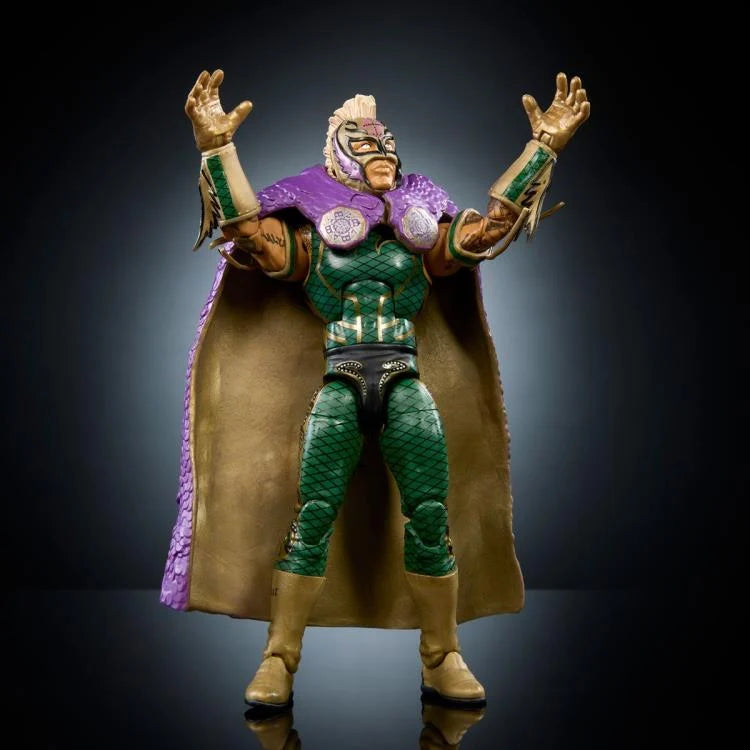 Rey Mysterio WWE Elite Collection Action Figure - Greatest Hits Series - Perfect for Wrestling Fans, Collectors, and Display Shelves