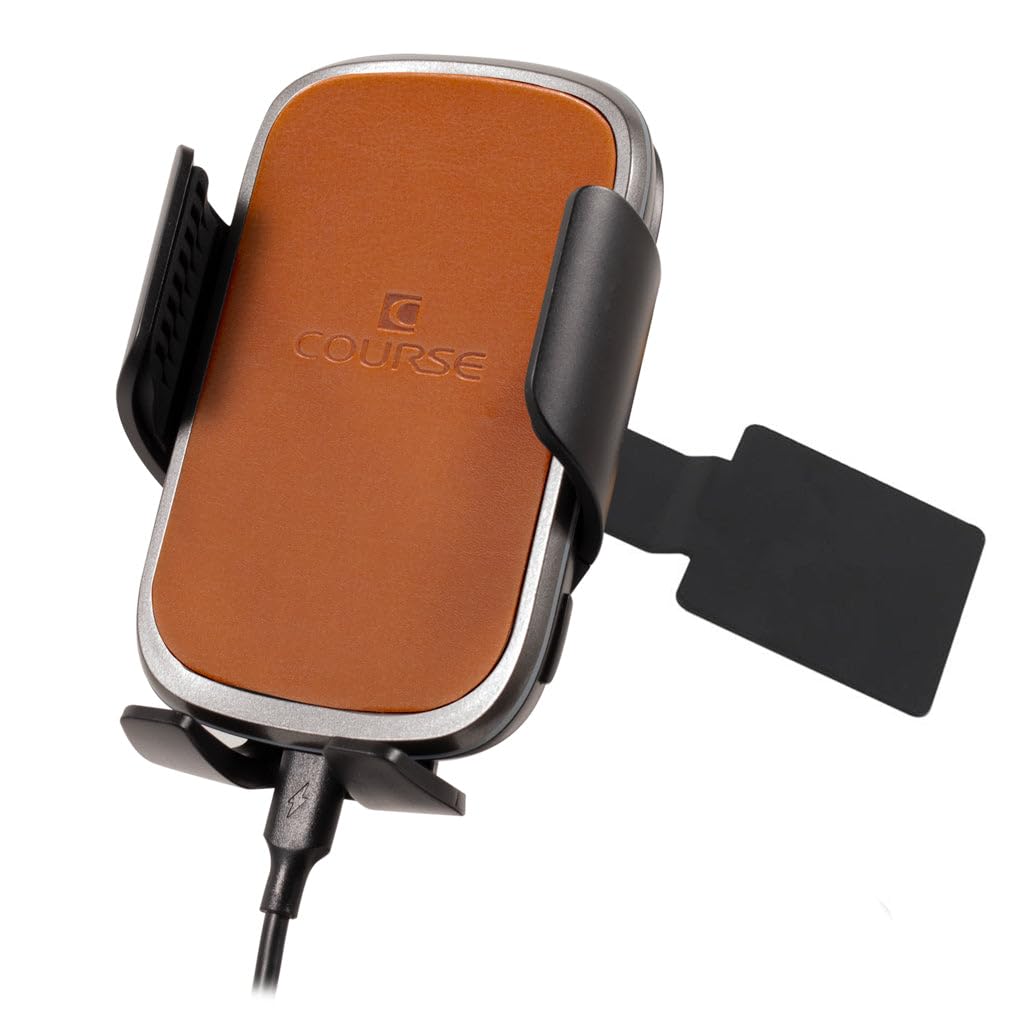 Course Motorsports Direct Fit Phone Mount for Toyota Tundra (2014-2021) - Auto Closing Charging Cradle Head - Left/Right Hand Compatible - Perfect for Off-Roading & Daily Commuting
