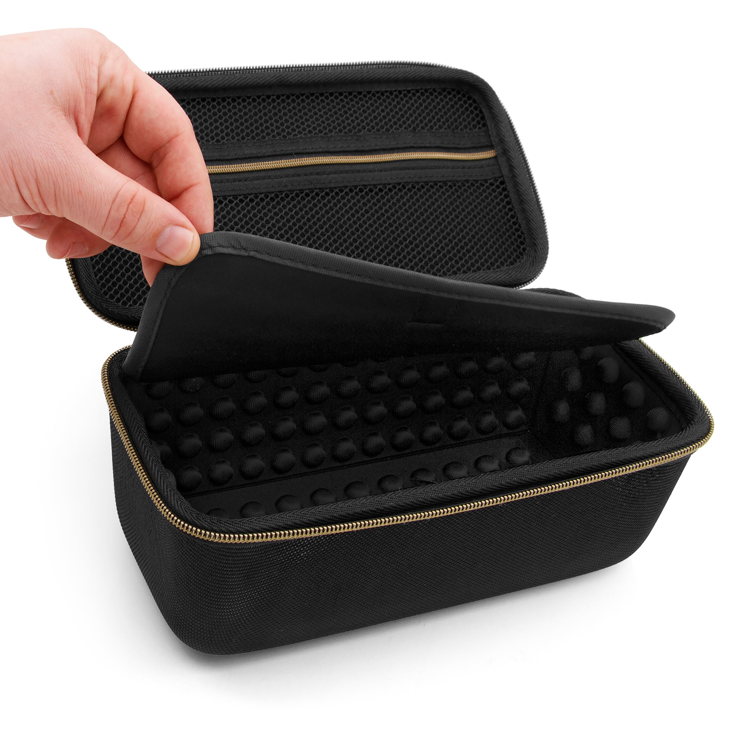 CASEMATIX Protective Carry Case for LG XBOOM Grab Portable Bluetooth Speaker - Durable Travel Cover for Will.i.am Signature Sound Speaker & Charging Accessories - Perfect for Outdoor Adventures, Beach Parties & Travel