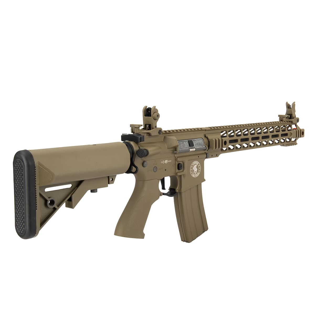 Lancer Tactical Proline Full Metal M4 ETU & Mosfet Enforcer Battle Hawk 14