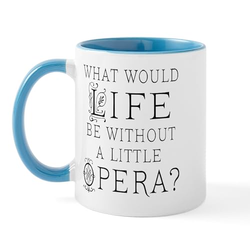 White/Blue Inside - Opera Singer Gift Mug