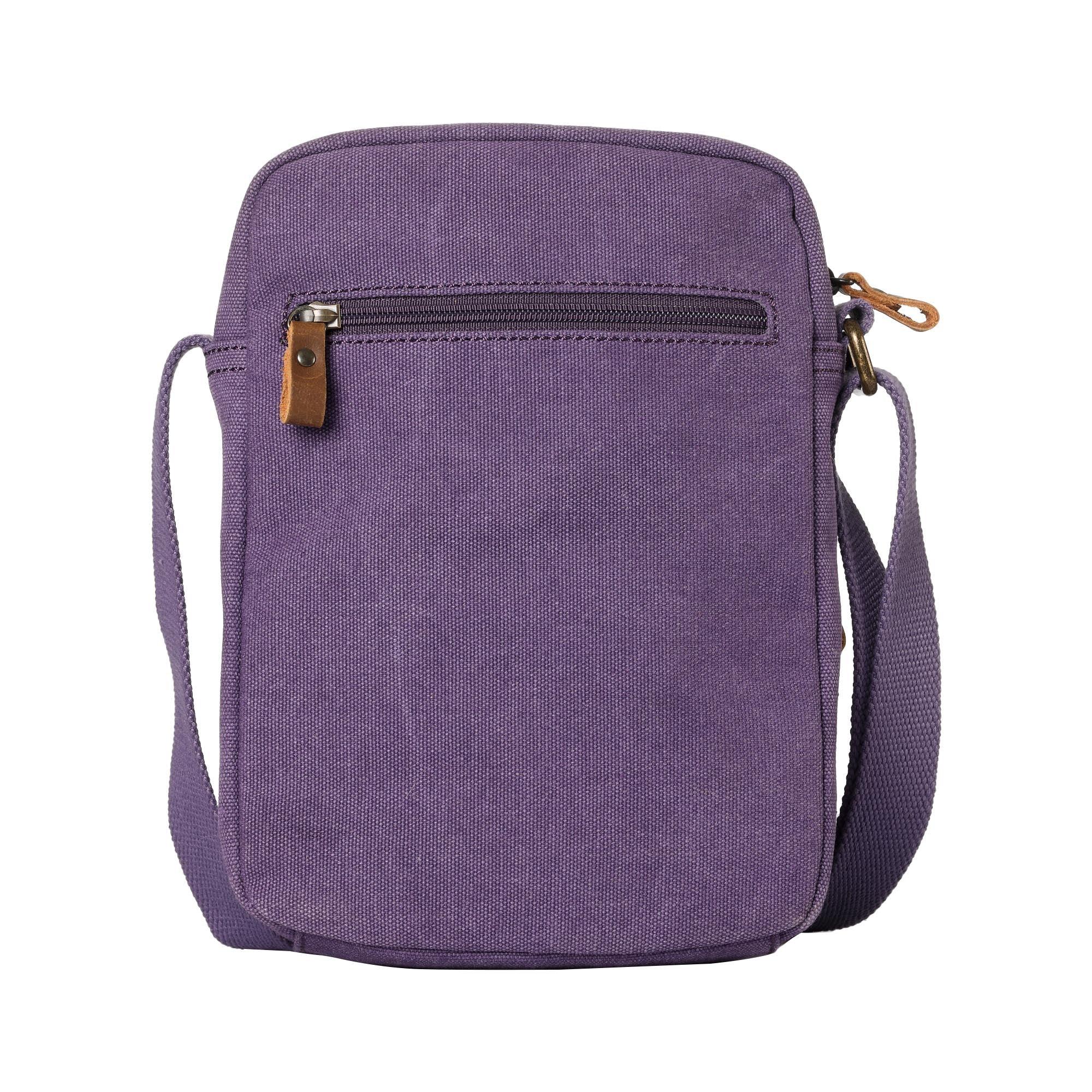 TRP0370 Troop London Classic Canvas Crossbody Bag for Men & Women - Stylish & Durable Everyday Shoulder Bag for Work, Travel & Casual Outings