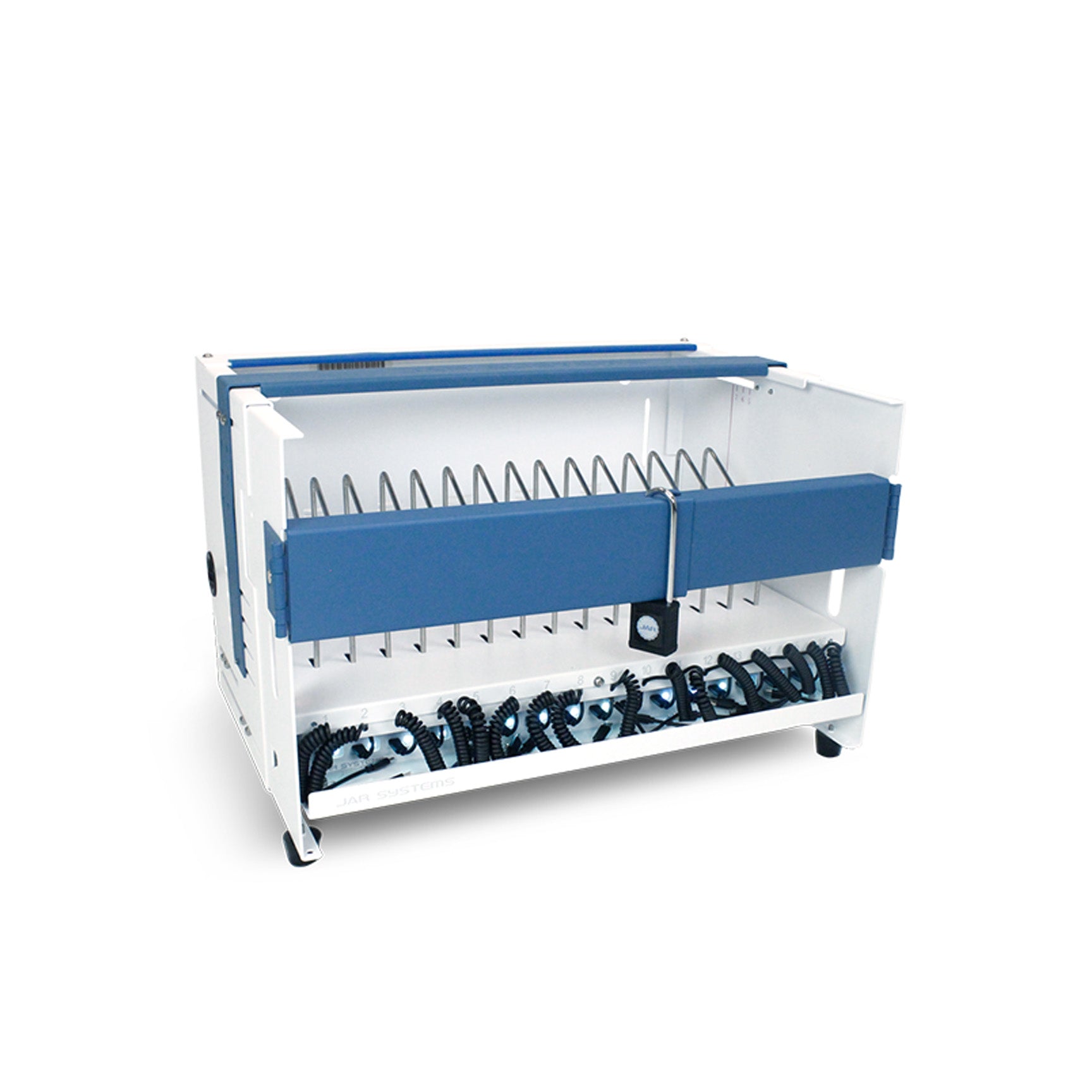 JAR Systems Essential 16-Port USB C Charging Station with Fast Charging for Home & Office - Power Multiple Devices Simultaneously