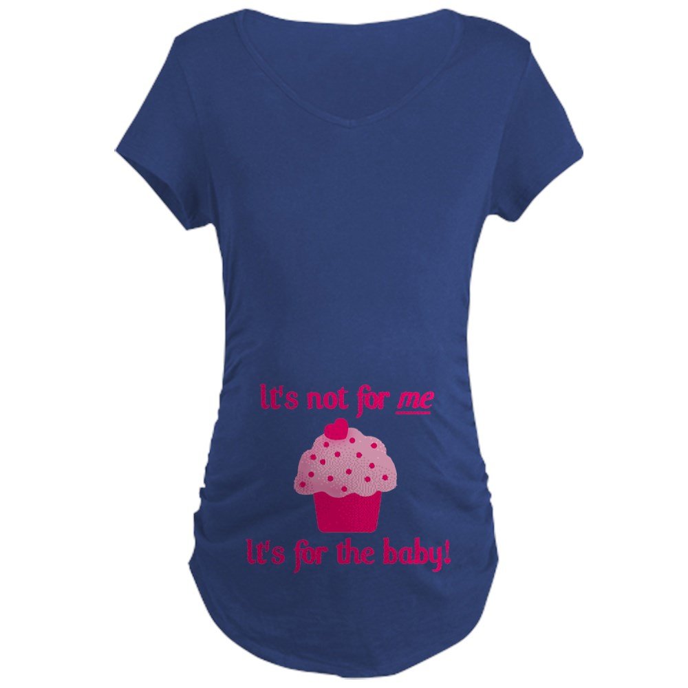 Funny Maternity T-Shirt for Women - 'It's Not for Me' Pregnancy Humor Tee - Comfortable Dark Maternity Top for Expecting Moms - Perfect for Baby Showers & Pregnancy Announcements