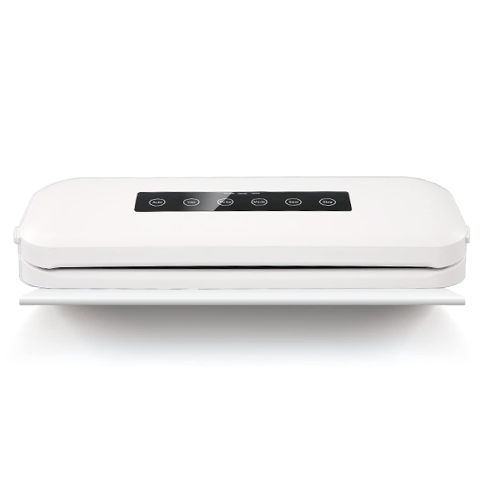 Automatic Vacuum Sealer for Food Preservation - Sous Vide Cooking & Dry Food Storage - White