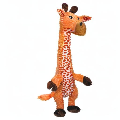 KONG SLV13 Shakers Luvs Giraffe Large Dog Toy - Durable Chew Toy for Big Dogs - Perfect for Playtime, Training & Teething Relief