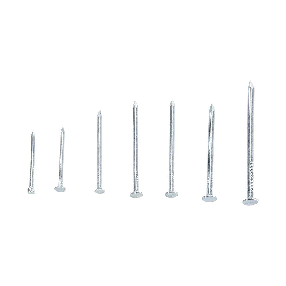 DIY DIYC-12343 Heavy Duty Picture Hanging Nails Kit - 300 Pcs Durable Hardware Nails for Wall Decor, Photo Frames & Home Improvement Projects