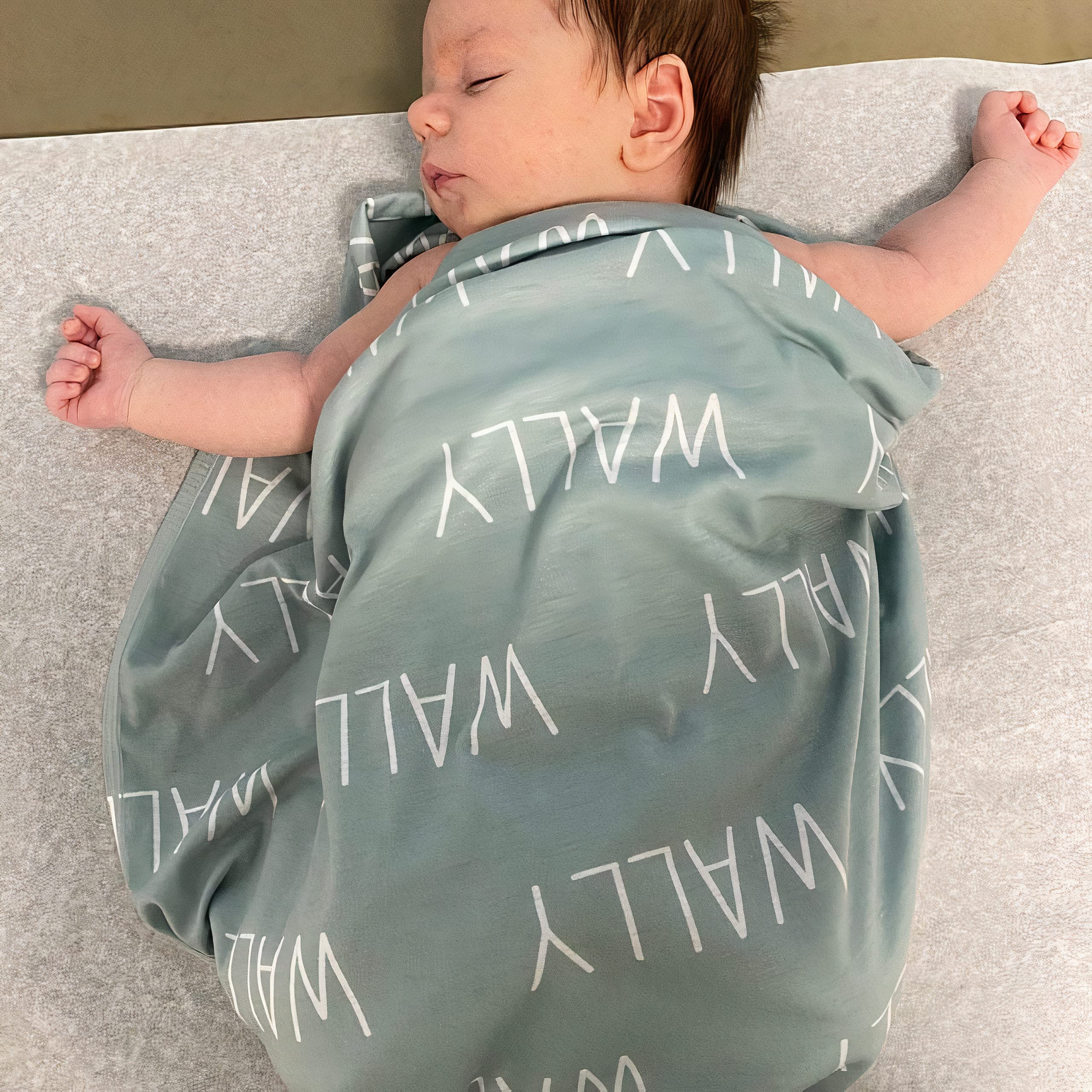 Custom Personalized Baby Blanket with Best Friend Quotes - Plush Fleece Monogram Blanket for Kids, Teens & Adults - Perfect Newborn Gift for Mom, Dad, Boys & Girls - Great for Nursery, Cuddling & Special Occasions