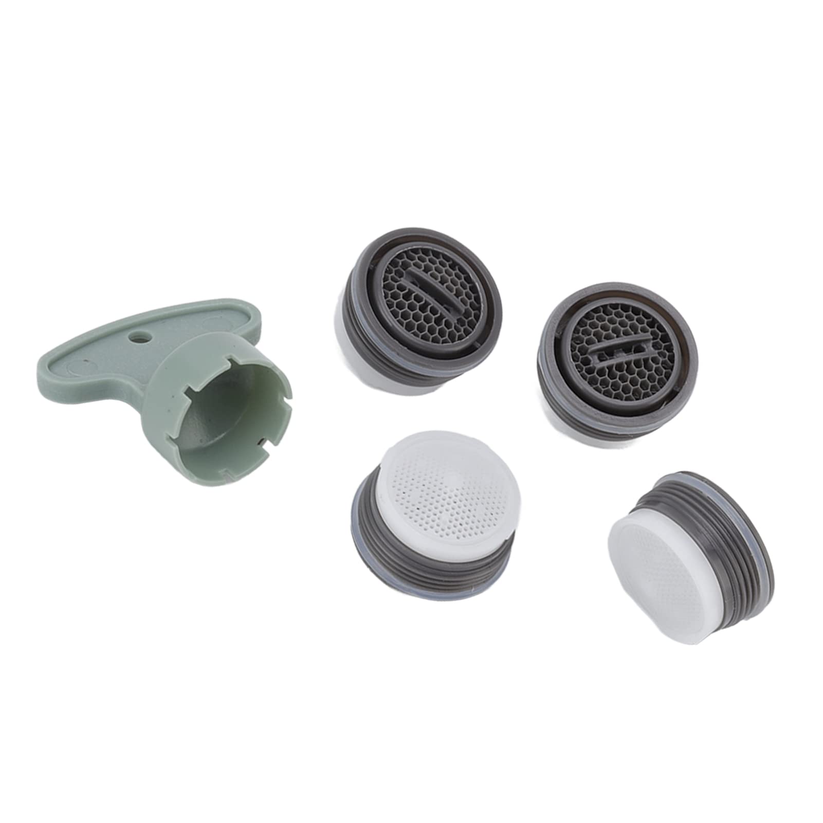 5PCS M20 Faucet Aerators - Professional Water-Saving Replacement Parts with Spanner Tool for Bathroom & Kitchen Sink | Improves Water Pressure & Reduces Splash