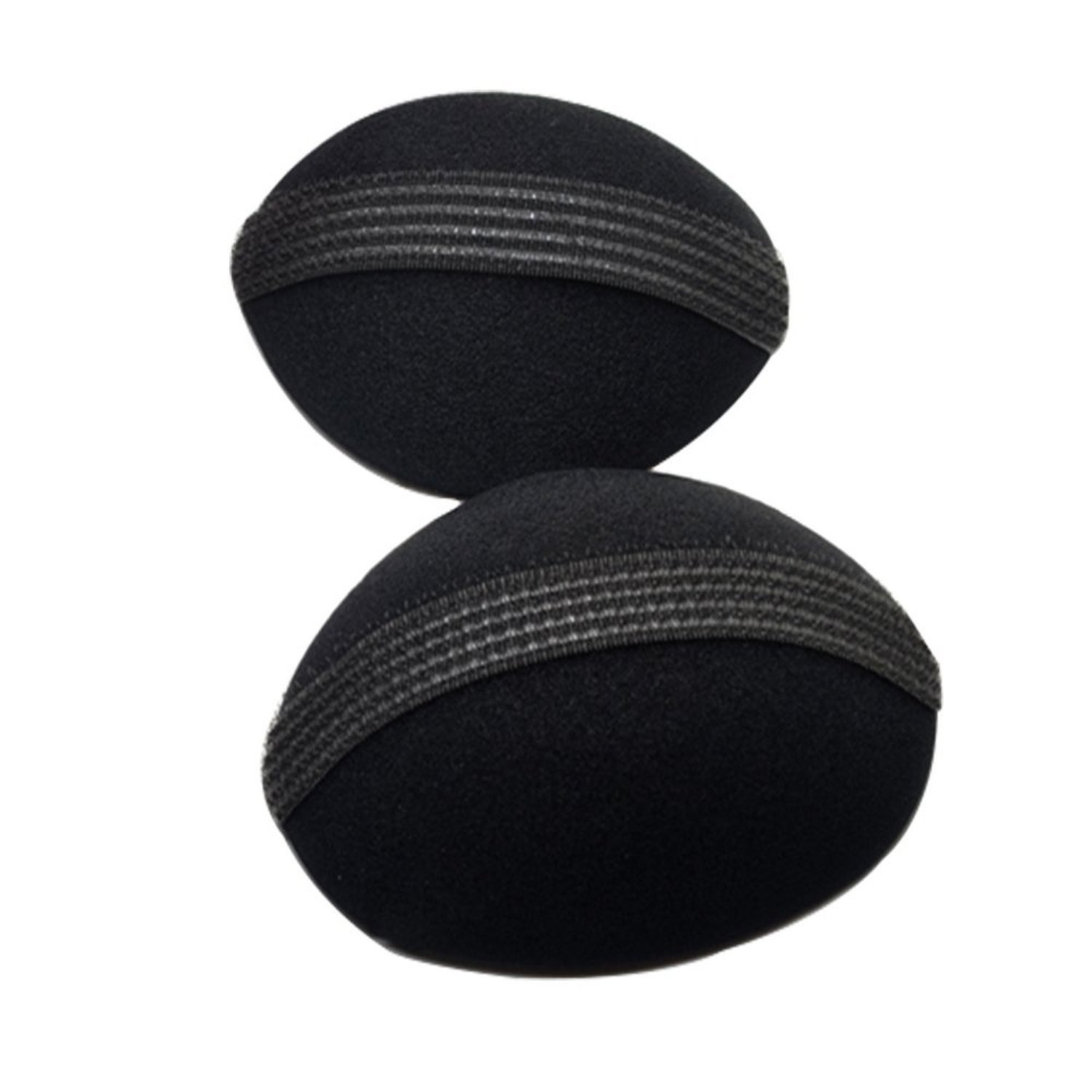 2Pc Oval Hair Puff Volumizer Set - Hair Styling Accessory for Volume & Lift - Perfect for Updos, Ponytails & Special Occasions