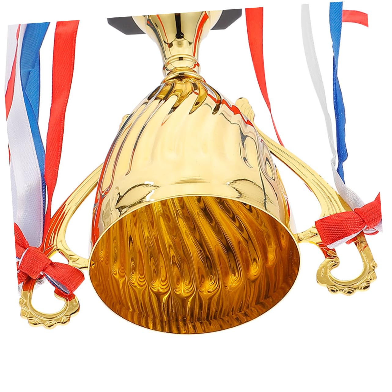 Happyyami Plastic Golden Early Learning Trophies - Award Trophies for Kids Games, Competitions & School Achievements - Perfect for Classroom Rewards, Sports Events & Student Recognition