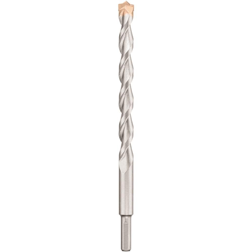 DEWALT DW5244 3/8-Inch x 6-Inch Hammer Drill Bit for Masonry, Concrete & Brick - Silver Carbide Tip for Maximum Durability - Perfect for Construction, Renovation & DIY Projects