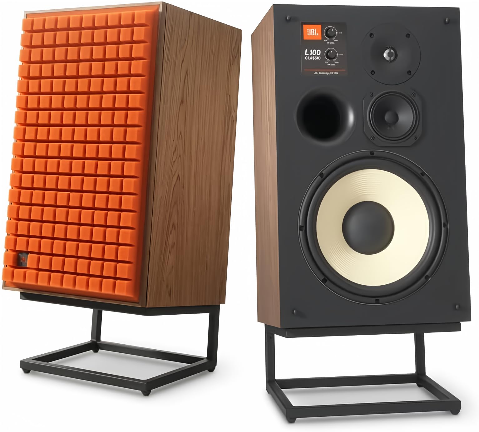 JBL L100 Steel Speaker Stand - Heavy Duty & Adjustable for Home Audio & Studio Use - Fast 7-Day Delivery