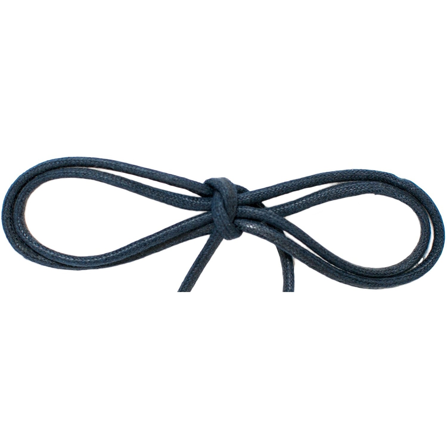 Premium Waxed Cotton Round Dress Shoelaces - 12 Pack Navy Blue (12 Pairs) - Durable & Stylish for Dress Shoes, Boots & Formal Footwear