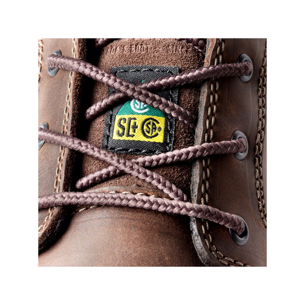 Kodiak Montario Men's Aluminum Toe Oxford Work Shoes - Safety Boots for Construction & Industrial Work (Brown, KD0A4NL6DBX) | Slip-Resistant & Comfortable for Warehouse, Factory & Outdoor Jobs