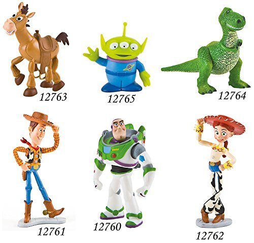Bullyland B12765 Toy Story Disney Alien Action Figure - Collectible Toy for Kids & Fans | Perfect for Playtime, Display & Gifts