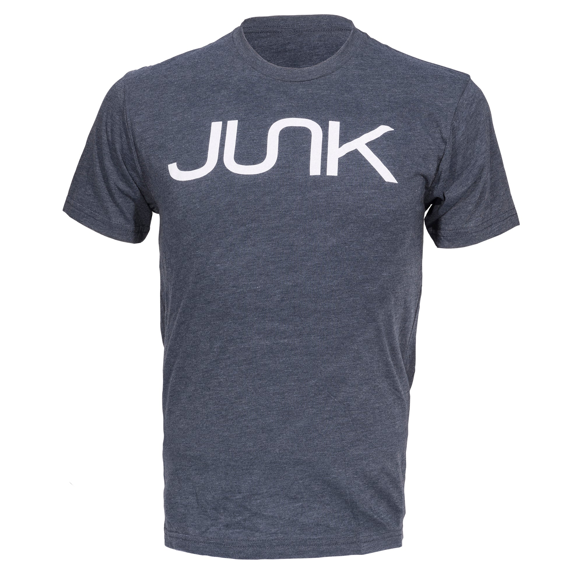 Premium JUNK Tri-Blend Navy T-Shirt for Men & Women - Soft Comfort Fit Crewneck Tee - Perfect for Casual Wear, Gym & Everyday Outfits