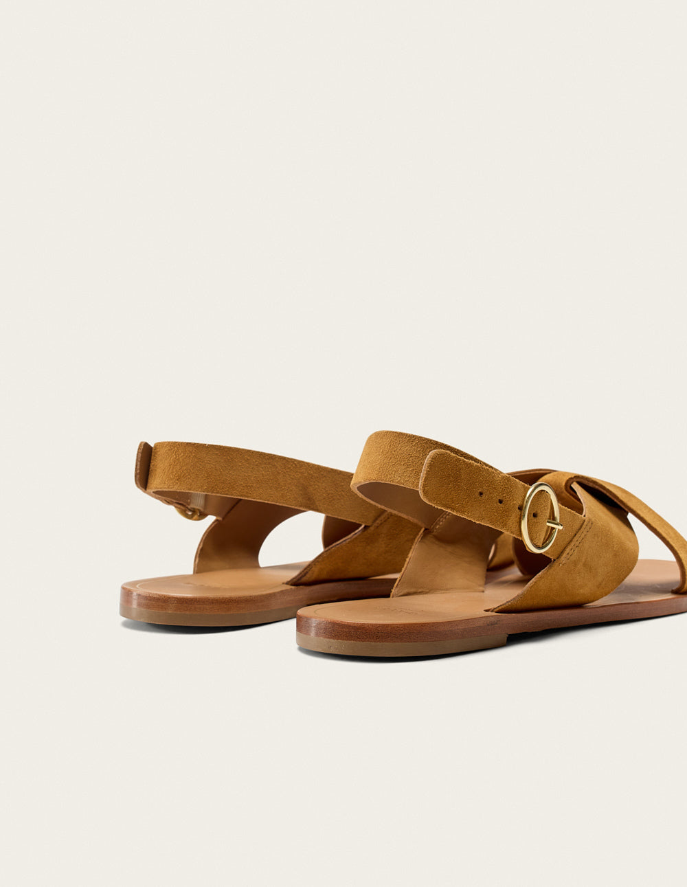 Paloma Suede Sandals in Amber | Comfortable Women's Casual Sandals for Summer, Beach & Outdoor Wear
