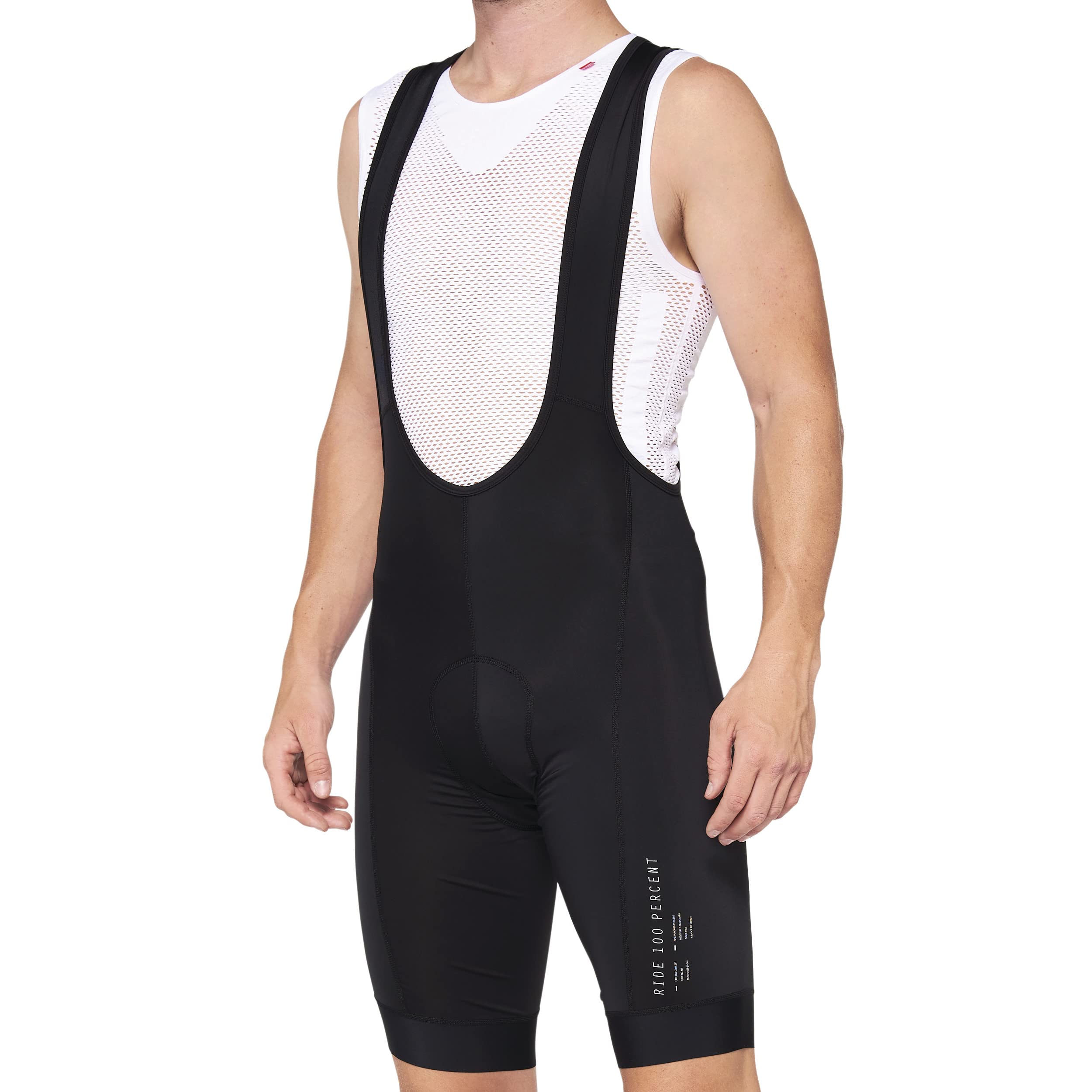Exceeda Men's & Women's 100% Premium Biking Bib Shorts - Breathable Padded Cycling Shorts for Road Biking, Mountain Cycling & Cross Country Training - Ideal for Long Distance Rides & Professional Competitions