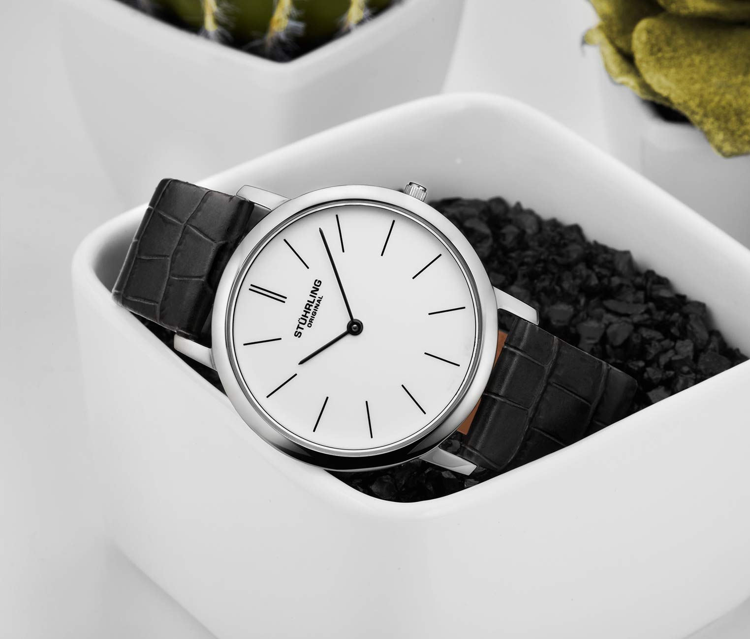 Ascot 601 Quartz 38mm Classic Men's Watch - Stylish Analog Wristwatch for Business, Casual & Formal Occasions