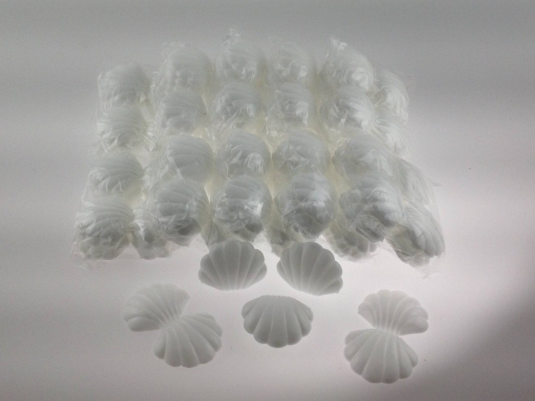 144 Mini White Plastic Candy Favor Boxes - Wedding Shower, Baby Shower & Birthday Party Favors - Perfect for Candy, Confetti or Small Gifts