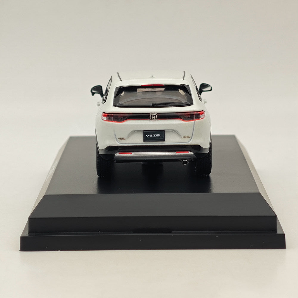 1/43 Scale Honda VEZEL Platinum White Diecast Model Car - Hobby Japan HJ433002PW - Collectible Miniature Vehicle for Display, Gifts & Car Enthusiasts