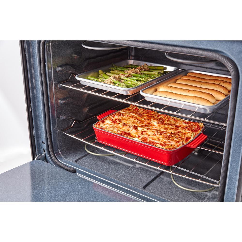 Amana ACR4203MNW 30 Inch Electric Range with Easy Clean Glass Door - Perfect for Modern Kitchens & Home Cooking